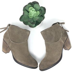 Steve Madden Leather Suede distressed Boots